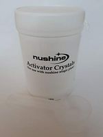 Nushine Activator Crystals 5 Oz (140g) - for Use with Magic Cleaning Plate