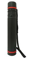 Technosigma Plastic Black Drawing Sheet Container Telescopic Bluprint Tube Box