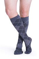 SIGVARIS Men’s Microfiber Shades 183 Calf High Compression Socks 15-20mmHg