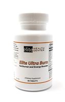 Elite Health Center Ultra Burn, Advanced Formula Fat Burner & Energy Booster Supplement - 90 Tablets