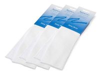 3 Pcs Nurse Mates Women's Suppsocks Support Socks White - XL (10-13)
