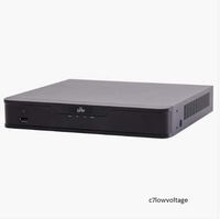UNIVIEW UN-NVR30104P4 4 Channel H.265+U-Code 4 PoE NVR Onvif Mini 1U Case 8 Megapixel Record, Android, iPhone Remote View | UN-NVR30104P4, no Hard Drive Included.