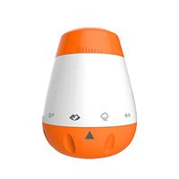 ZQG BEAUTY Portable White Noise Machine, Nature Music Soothing Sound Sleeping Relaxation Therapy Rechargeable Voice Sensor White Noise