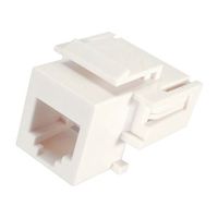 PARTS EXPRESS Crimpless RJ12 Keystone Type Jack White