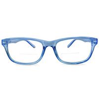 New York Bifocal Reading Glasses Set (Clear Light Blue, 1.50)
