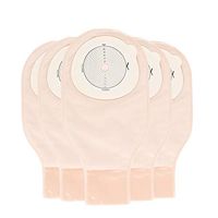HZYWL One-Piece Ostomy Bag Open Anal Bag, Fake Anal Colostomy Supplies, Ostomy Bags for Ileostomy Stoma Care Pack of 10/ Box