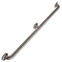 CRL GA3SF48CP 1-1/2" Diameter Brushed Stainless Steel Grab Bars - 48" Length