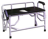 Extra-Large, Heavy Duty, Drop Arm Commode