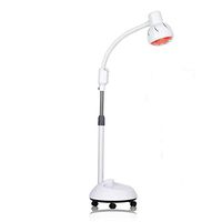 275W Infrared Lamp Floor Stand Professional Light Powerful Far Infrared Heat Therapy Lamp Pain Reliever Detoxification for Home