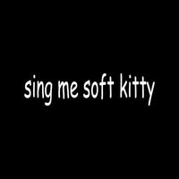 SING ME SOFT KITTY Sticker Car window Vinyl Decal funny sheldon tv geek laptop - Die cut vinyl decal for windows, cars, trucks, tool boxes, laptops, MacBook - virtually any hard, smooth surface