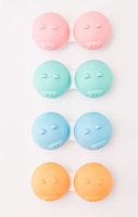 Sports Vision World 3 x Green Piggy Range Fun Cute Animal Contact Lens Storage Soaking Case for Travel and Spare Cases
