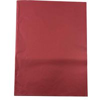 Black Cat Avenue 20" x 26" Solid Premium Glossy/Matte Tissue Paper for Gift Wrapping, 100 Sheets, Island Pink