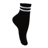 Meolin Ankle Socks Striped Invisible Ankle Boot Socks For women and men,Cotton,7.873.15in