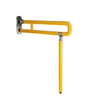 AQFS Collapsible Toilet Toilet Handrail Non-Slip Railing Safety Hand for The Elderly U-Shaped Handle (Yellow)