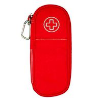 AllerMates Children's Newly Redesigned Medical Allergy Kids Carrying Case for EpiPen or Auvi-Q, and Benadryl (Poppy)