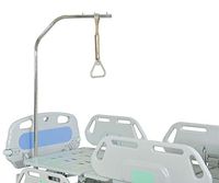 Trapeze, Stainless Steel Lifting Pole with Trap and Triangle Plastic Handle for Hopefull Beds