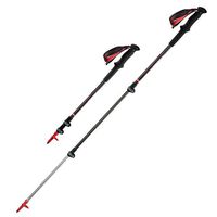 WXL Crutches Ultralight Carbon Trekking Pole Lock Telescopic Carbon Fiber Crutches Mountaineering Outdoor Climbing Equipment (Color : Black)