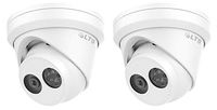 (2 Pack) LTS-CMIP3342W-28M Network IP67 HD 4MP 2.8mm Wide Angle Turret IP Camera