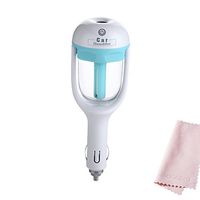[2 in 1] Car Air Humidifier and Aromatherapy Essential Oil Diffuser (Blue)