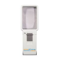 LED Hand Held Illuminated Magnifier-3" x 2"-3X
