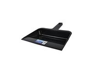 Janico 1089 Flat Dustpan, 12 Inch Opening, Black