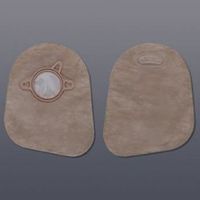 HOLLISTER Filtered Ostomy Pouch New Image 2 1/4" Mini Two-Piece System 7" Length Closed End (#18393, Sold Per Box)