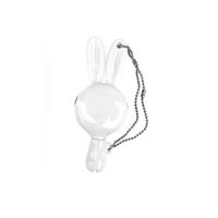 Kikkerland US49-W Bunny Share Splitter and Cord Wrap, White