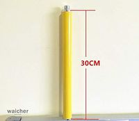 New 30CM Yellow GPS Antenna Extension Pole,5/8 x 11 Thread Both Ends