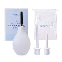 Transparent Enema Bulb Kit Anal Douche for Men Women Anus Enema Clean Kit Colon Detoxing Cleaning Made of Comfortable Silicone