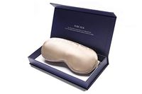 Ivy's Selection High-end Silk Sleep Mask 100% Mulberry Silk - Luxuriously Padded Silk Eye Mask for Deeper, More Restful Sleep (Champagne)