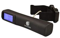 Go Green Power Digital Luggage Scale with Strap, Black, 0.26 Pound