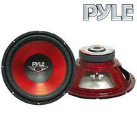 Pyle Plw-12rd 12" Red Cone High Performance Subwoofer (1 Subwoofer)