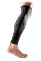 McDavid Pair Compression Calf Sleeves, Black, Medium