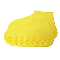 Shoe Covers, Waterproof Overshoes Reusable Anti-Slip, Rain Shoe Cases Silicone Boots for Men Women, Outdoor Cycling Hiking Garden