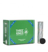 THREE KINGS Natural Coconut Charcoal 10 X 10 (33MM)