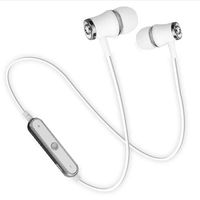 Wireless Bluetooth Headphones, Sports Sweatproof Earbuds w/Hands-Free Mic and Smart Button by Flippum