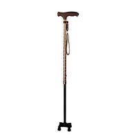 crutch LPY-CYD-503 Aluminum Alloy Comfortable Handle Anti-Lost Hand Rope Walking Sticks, Adjustable Height
