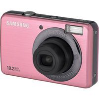 Samsung SL202 10MP Digital Camera with 3x Optical Zoom and 2.7 inch LCD (Pink)