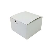 Black Cat Avenue 3"x3"x2" White Gloss Gift Boxes 20 Count