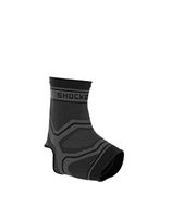 Shock Doctor Ankle Brace Support Compression Sleeve (1 Sleeve). Best for Ankle/Foot Instability Swelling, Arthritis, Tendonitis, Joint Pain, Sprains, Recovery, Achilles Tendon and Arch Support, Small, Grey/Black