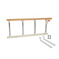 Frjjthchy Folding Bed Safety Rails Fall Prevention for Toddlers Adults Elderly Bed Assist Handle (White)