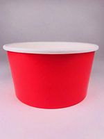 ice cream paper cup 6 oz.(1000UNIT, red)