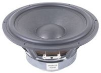 Silver Flute W20RC38-04 8" Wool Cone Woofer - 4 ohm - Each