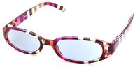 Designer Plaid Sun Reader Reading Glasses - Incredible Colors, 1.75, Magenta
