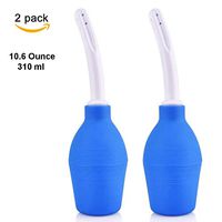 2-Pack 310ML Enema Bulb Clean Anal Silicone Douche for Men Women Capacity 10.6 Ounce (Enema Bulb)