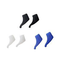 3 Pairs Anti-Slip Eyeglass Retainer Holder Sleeve Ear Hook Lock Small Black Blue