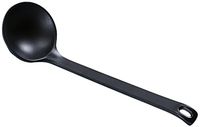Yanco BP-7003 Black Pearl-2 Spoon, 8.75" Length, Melamine, Black Color with Matting Finish, Pack of 72
