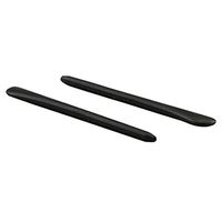 Personal Anti-Slip Silicone Round Hole Eyeglass Retainer Holder Sleeve Ear Hook Lock, Black