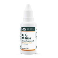 Genestra Brands - D3 K2 Mulsion - Vitamin D and K2 Combination - 0.7 fl. oz. - Citrus Flavor