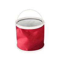 Folding Buckets Outdoor Camping Buckets Multifunctional Buckets Outdoor Folding Buckets Beach Water Buckets Oxford Cloth CQOZ